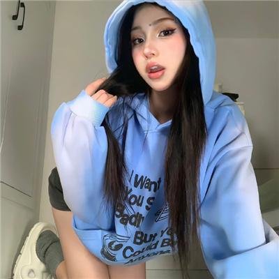 蓝色眼影